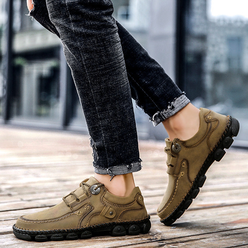 đ Sapatos ortopĂ©dicos para homem feitos em pele de bezerrođ Costurados Ă  mĂŁoâ
 Alivia as dores nos pés - Caminhada confortåvel