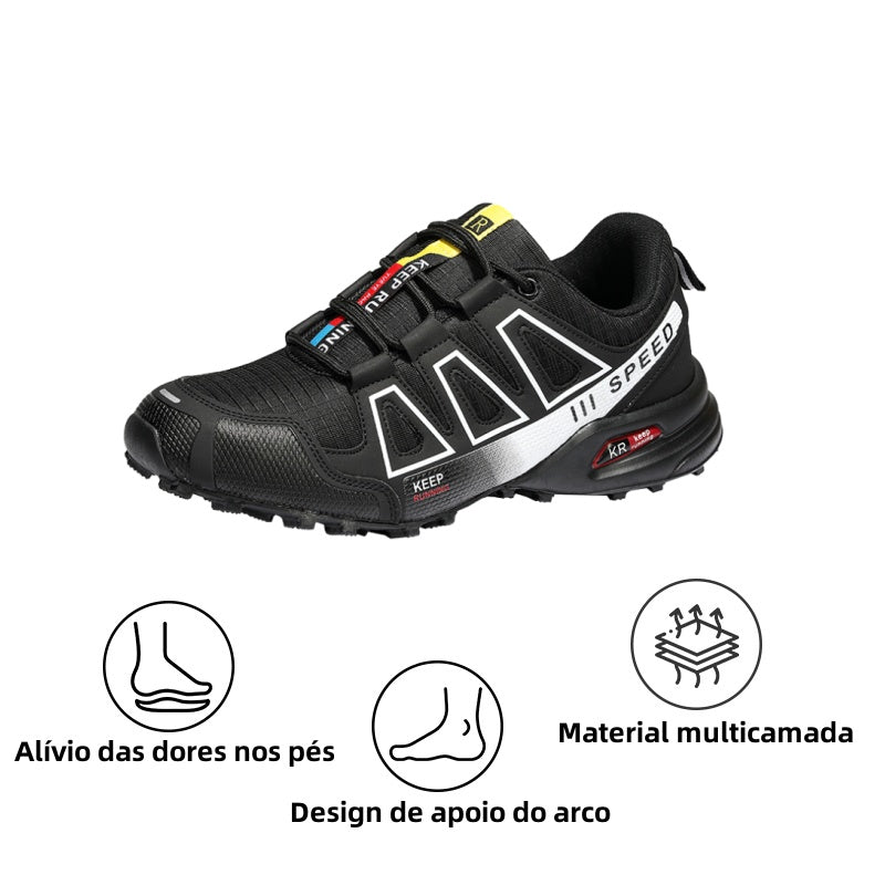 Step Zero – Calçado ergonómico para caminhadas Diaotok® IV para alívio de dores nas costas, articulações e pés