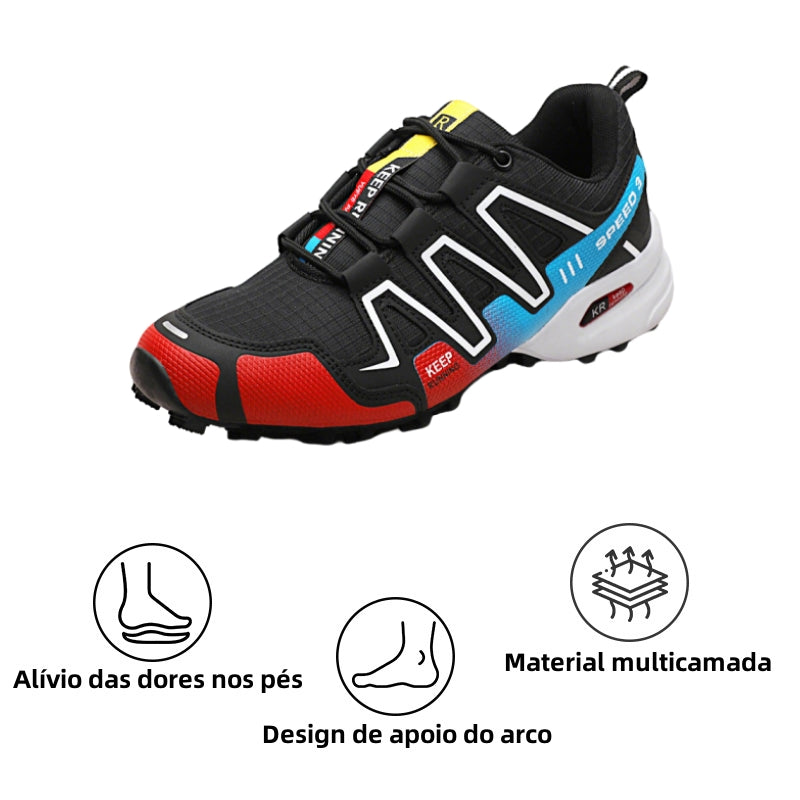 Step Zero – Calçado ergonómico para caminhadas Diaotok® IV para alívio de dores nas costas, articulações e pés