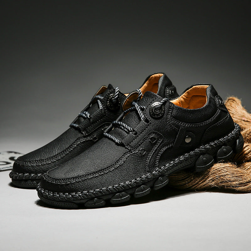 đ Sapatos ortopĂ©dicos para homem feitos em pele de bezerrođ Costurados Ă  mĂŁoâ
 Alivia as dores nos pés - Caminhada confortåvel