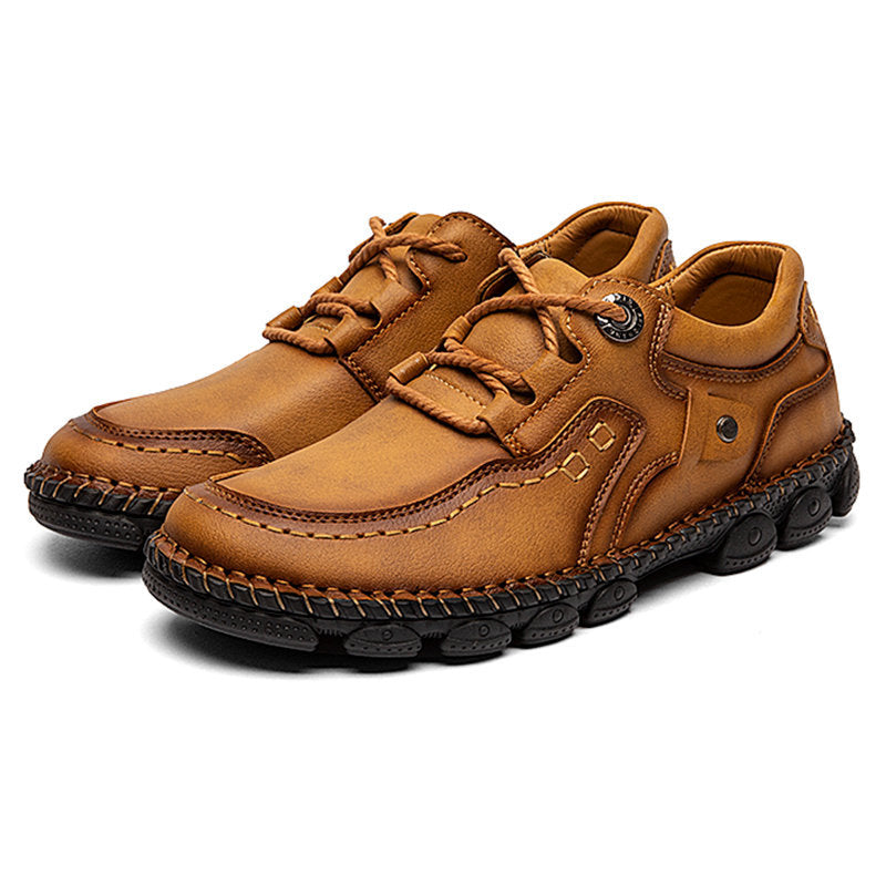 đ Sapatos ortopĂ©dicos para homem feitos em pele de bezerrođ Costurados Ă  mĂŁoâ
 Alivia as dores nos pés - Caminhada confortåvel