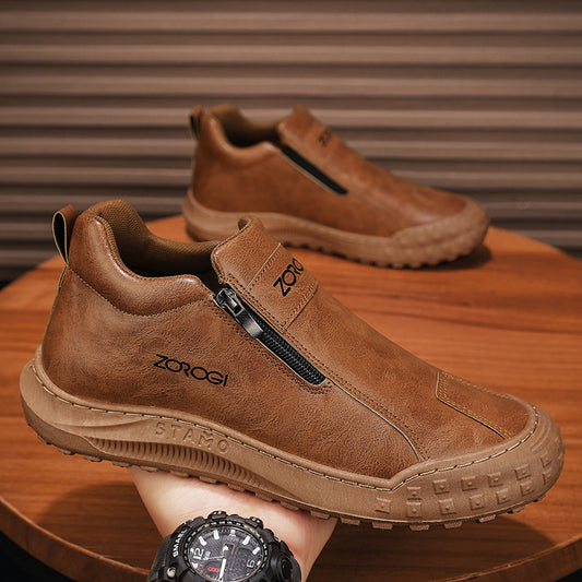 🔥50% de desconto hoje - não perca⏰- Sapatos de couro italiano macios e confortáveis com suporte de arco - facilitam a caminhada