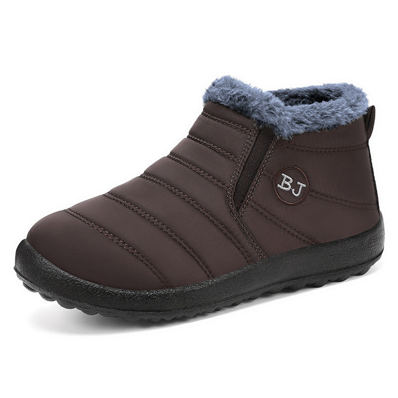 Botas ortopédicas de camurça italiana de luxo Biaotok®: Antiderrapantes e quentes, indispensáveis para a neve. 👍 Diga adeus à dor nos pés.