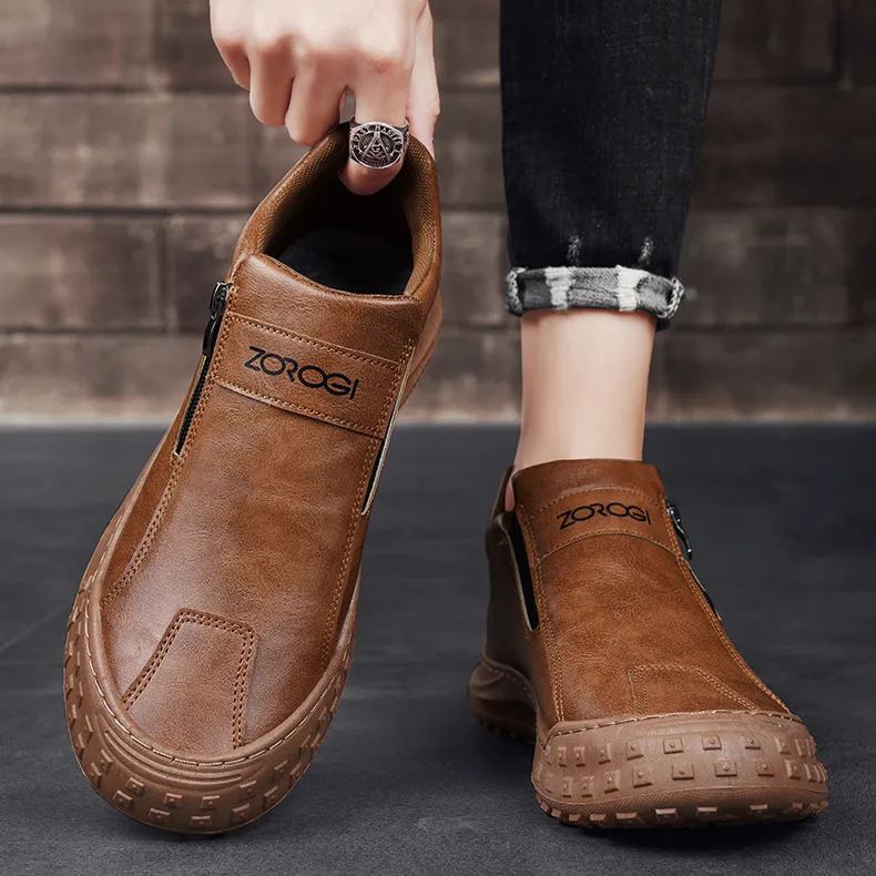 🔥50% de desconto hoje - não perca⏰- Sapatos de couro italiano macios e confortáveis com suporte de arco - facilitam a caminhada
