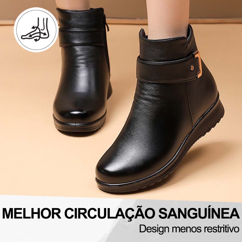 (🔥50% de desconto hoje - agarre!) Sapatos ortopédicos elegantes e premium 👞 - Design ergonómico para alívio da dor