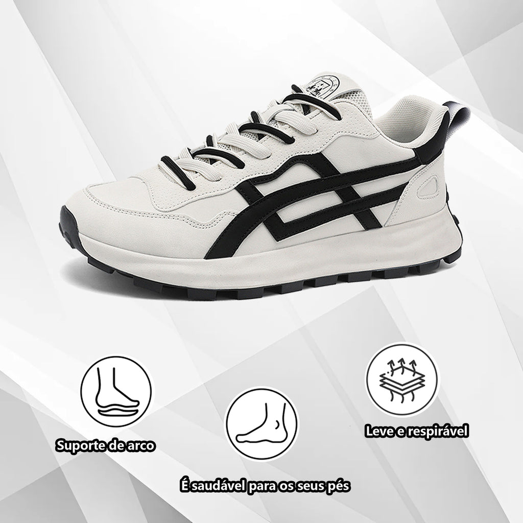 (🔥50% de desconto hoje - agarre!) Sapatos ortopédicos elegantes e premium 👞 - Design ergonómico para alívio da dor