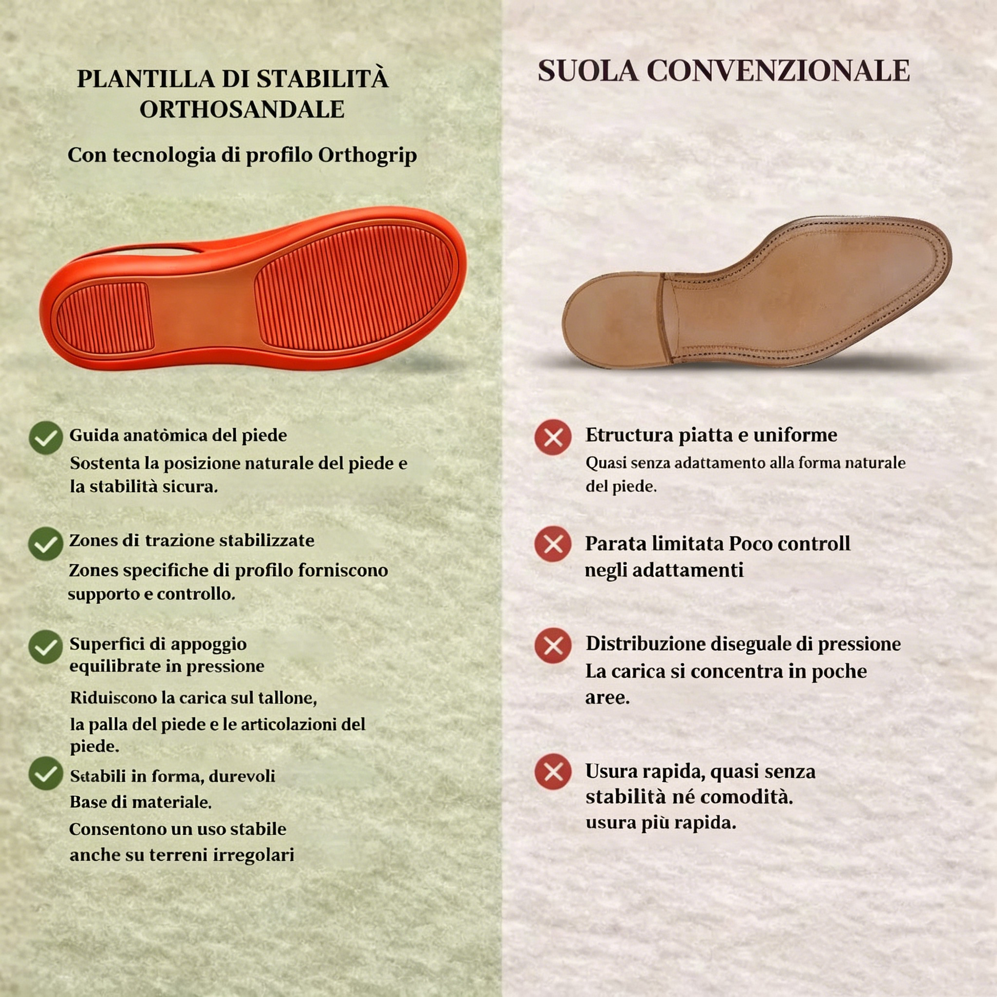 Sandálias ortopédicas – Sandálias confortáveis para mulheres | Suporte ergonômico