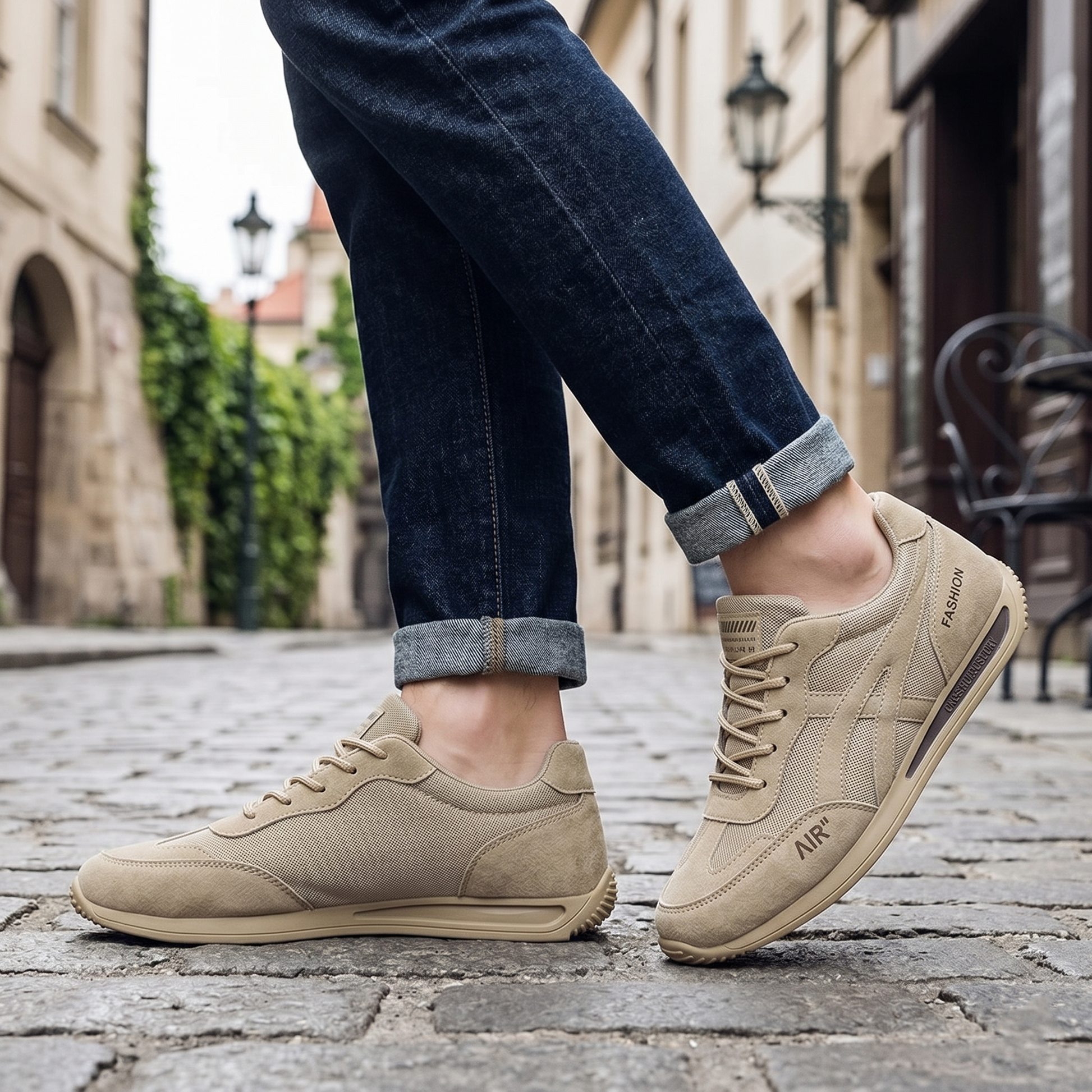 🔥 Oferta especial de hoje com 56% de desconto🎁Sapatos ortopédicos masculinos para caminhada ✅ Respiráveis e antiderrapantes - Diga adeus à dor nos pés e desfrute de conforto o dia todo!