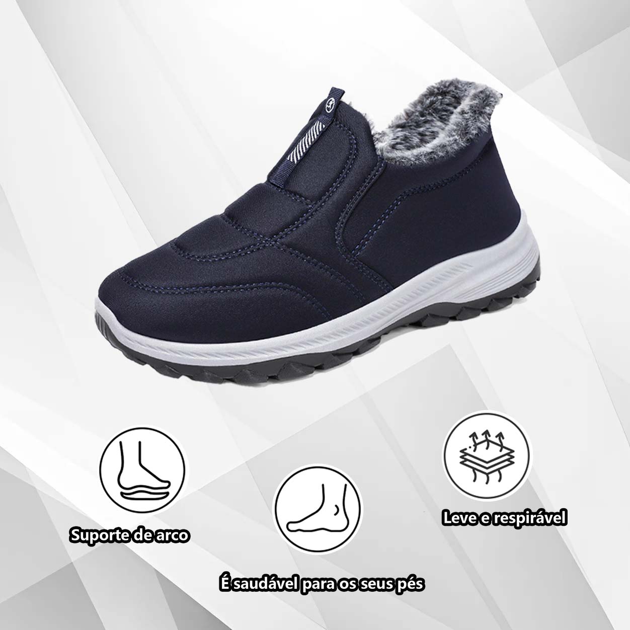 (🔥50% de desconto hoje - agarre!) Sapatos ortopédicos elegantes e premium 👞 - Design ergonómico para alívio da dor