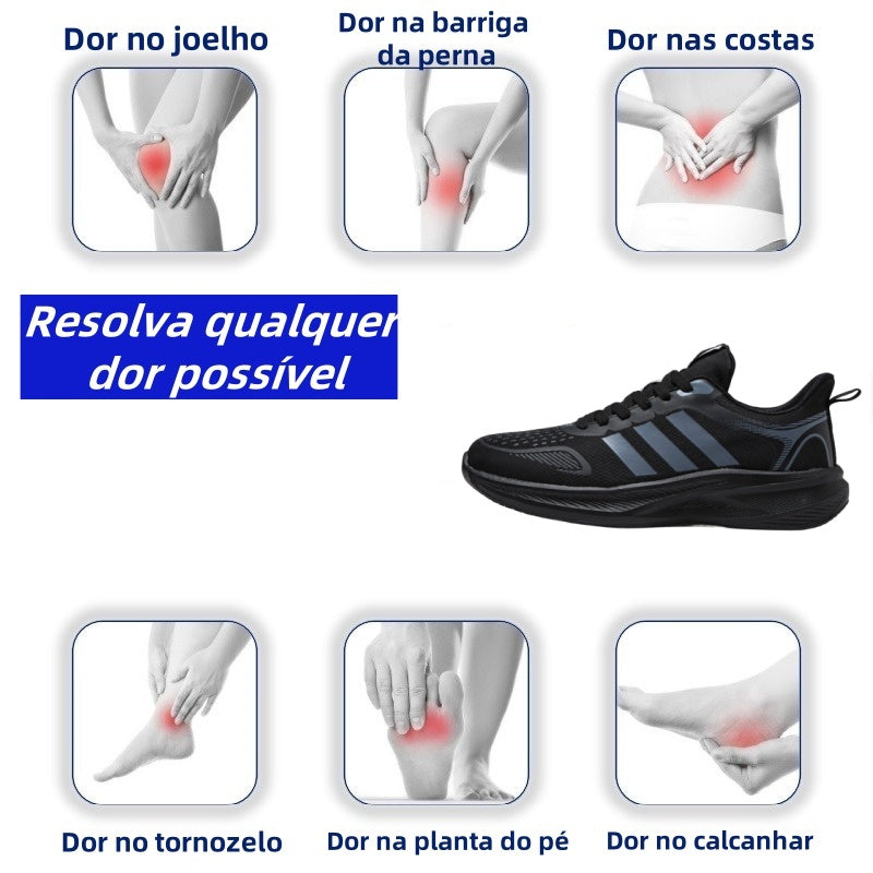 [⏰Desconto de 50% por tempo limitado - não perca] Sapatos ortopédicos com design ergonómicos 👞 Use-os e cada passo será uma massagem nos pés