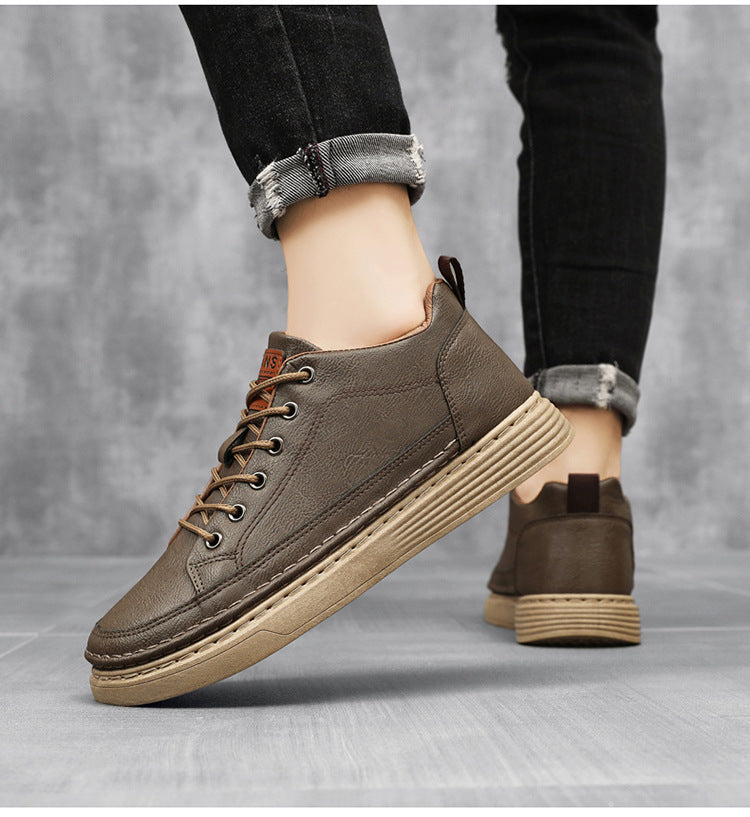 Sapatos de caminhada Biaotok® | Fabricados com pele de bezerro australiana ✅ Suporte para o arco do pé para alívio da dor: Caminhada confortável