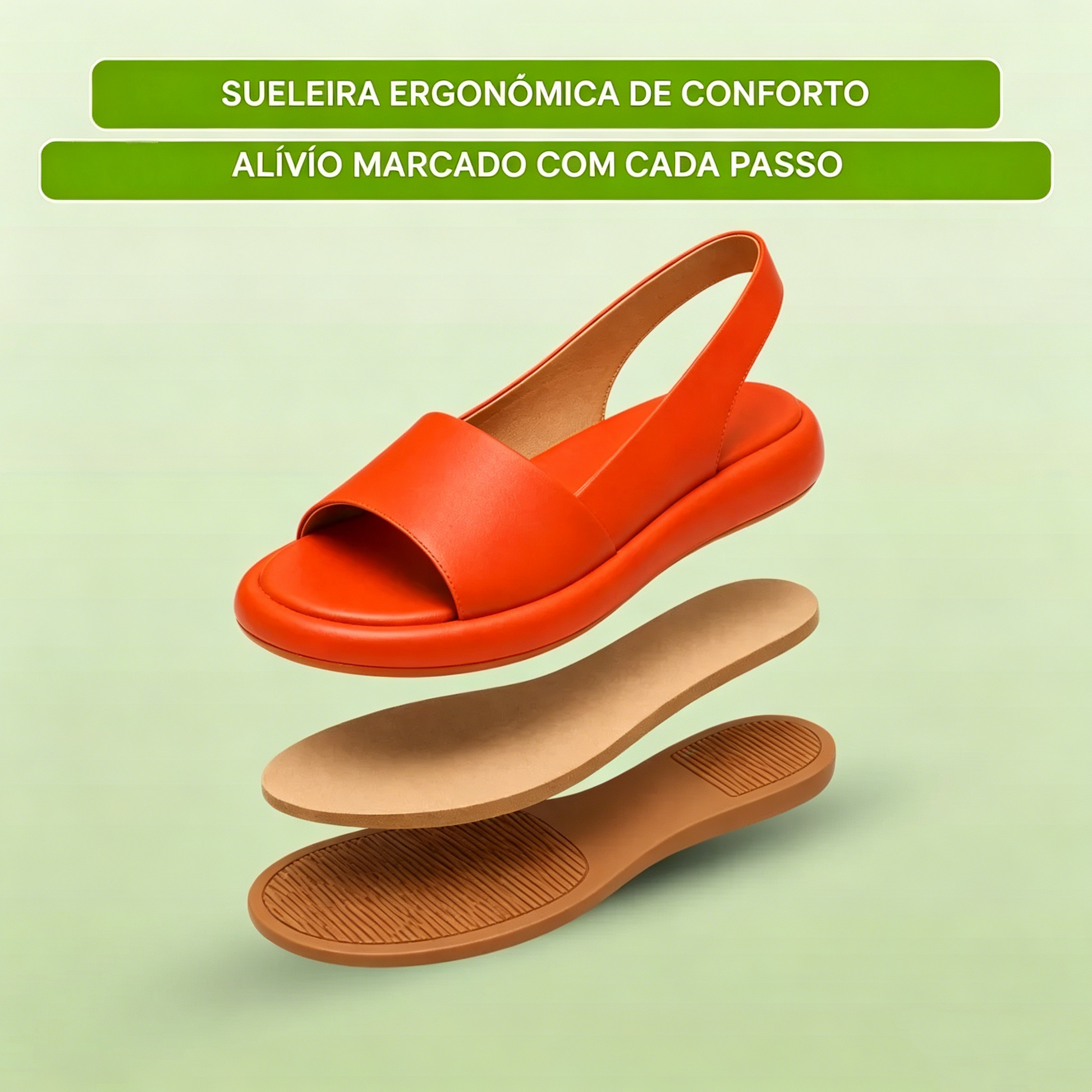 Sandálias ortopédicas – Sandálias confortáveis para mulheres | Suporte ergonômico