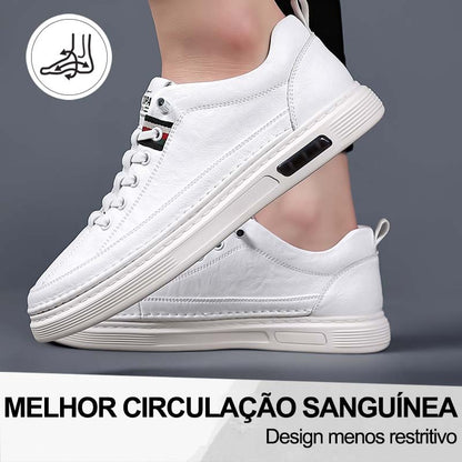 (🔥50% de desconto hoje - agarre!) Sapatos ortopédicos elegantes e premium 👞 - Design ergonómico para alívio da dor
