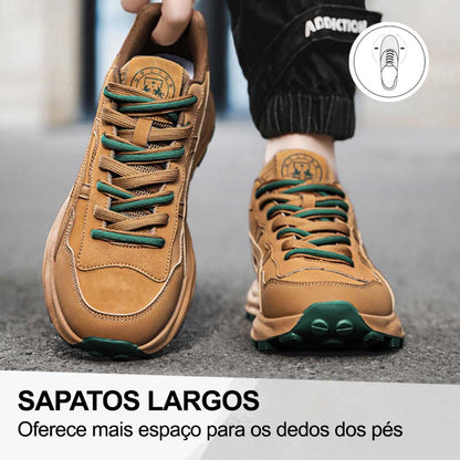 (🔥50% de desconto hoje - agarre!) Sapatos ortopédicos elegantes e premium 👞 - Design ergonómico para alívio da dor