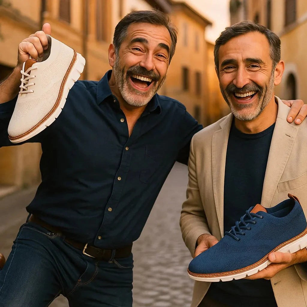 🔥50% de desconto hoje - não perca! | Calçado ortopédico ergonômico, macio e confortável para uso diário e esportes - ✅Suporte para o arco do pé facilita a caminhada