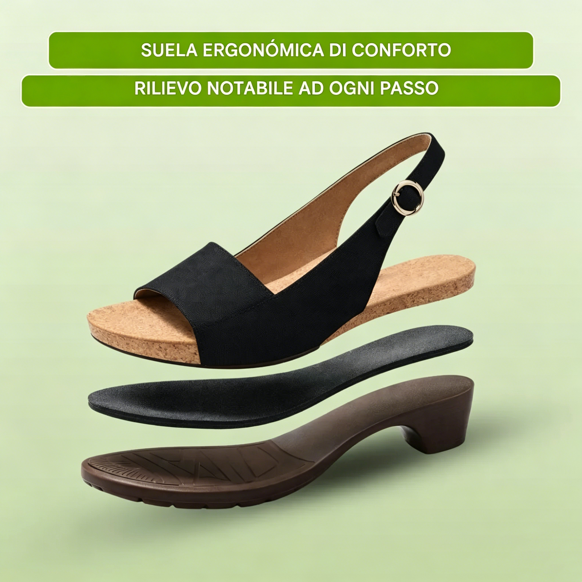 Sandálias ortopédicas – Sandálias confortáveis para mulheres | Suporte ergonômico