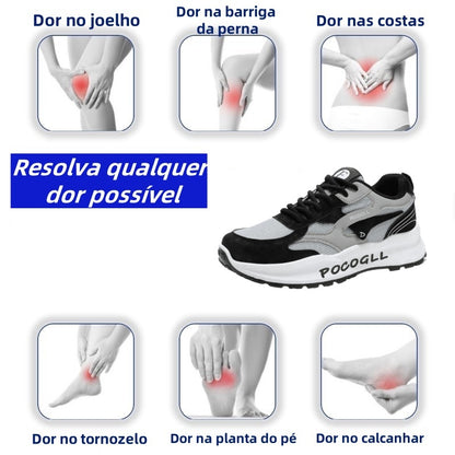[⏰Desconto de 50% por tempo limitado - Não perca] Calçado ortopédico para caminhadas com design ergonómico - Alivia a dor facilmente 👞