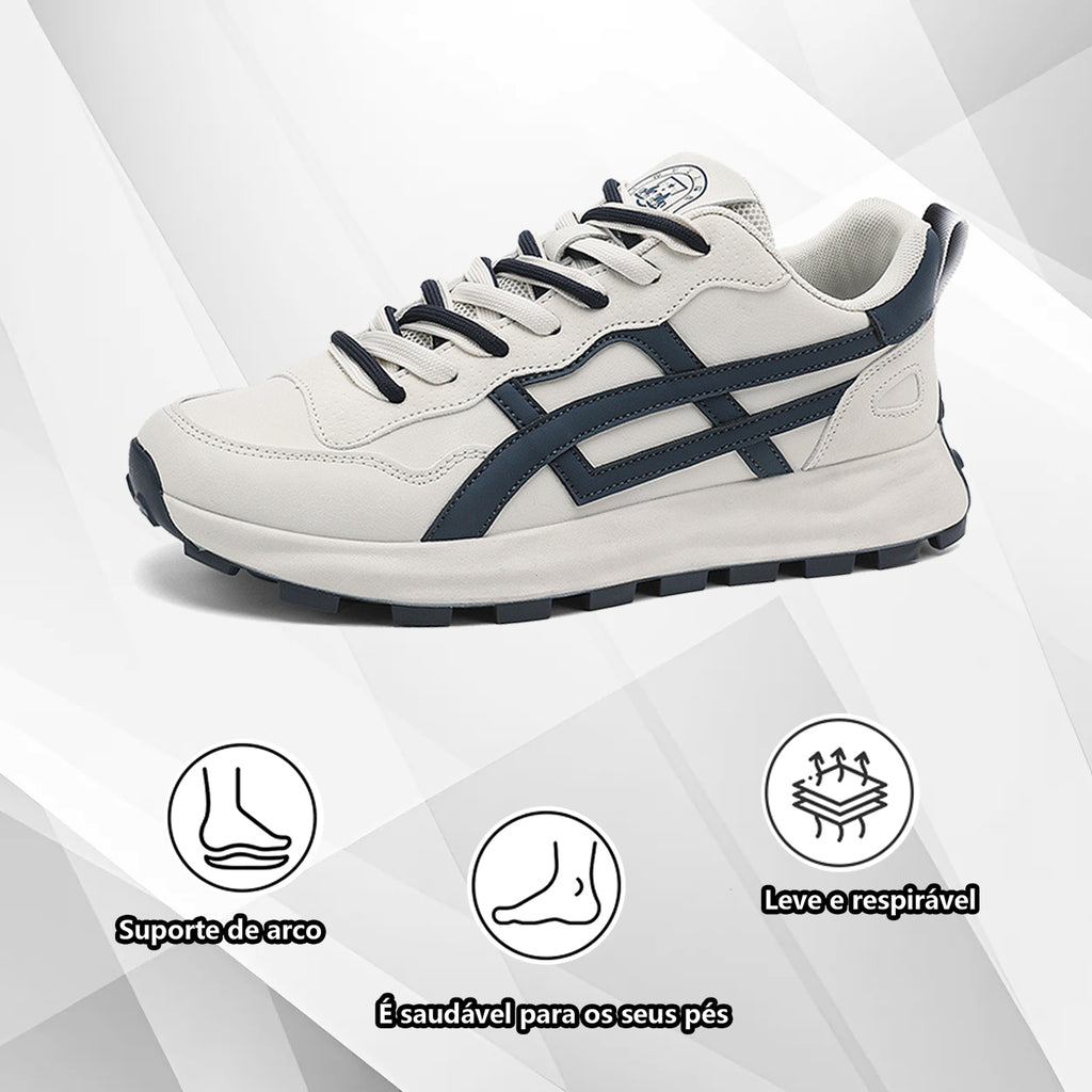 (🔥50% de desconto hoje - agarre!) Sapatos ortopédicos elegantes e premium 👞 - Design ergonómico para alívio da dor