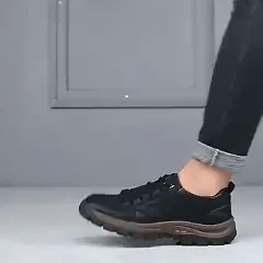 🔥50% de desconto hoje - agarre! 👞  Sapatos ortopédicos elegantes e premium 👞 - Design ergonómico para alívio da dor