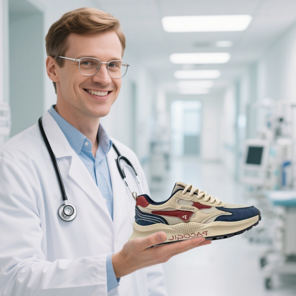 [⏰Desconto de 50% por tempo limitado - Não perca] Calçado ortopédico para caminhadas com design ergonómico - Alivia a dor facilmente 👞