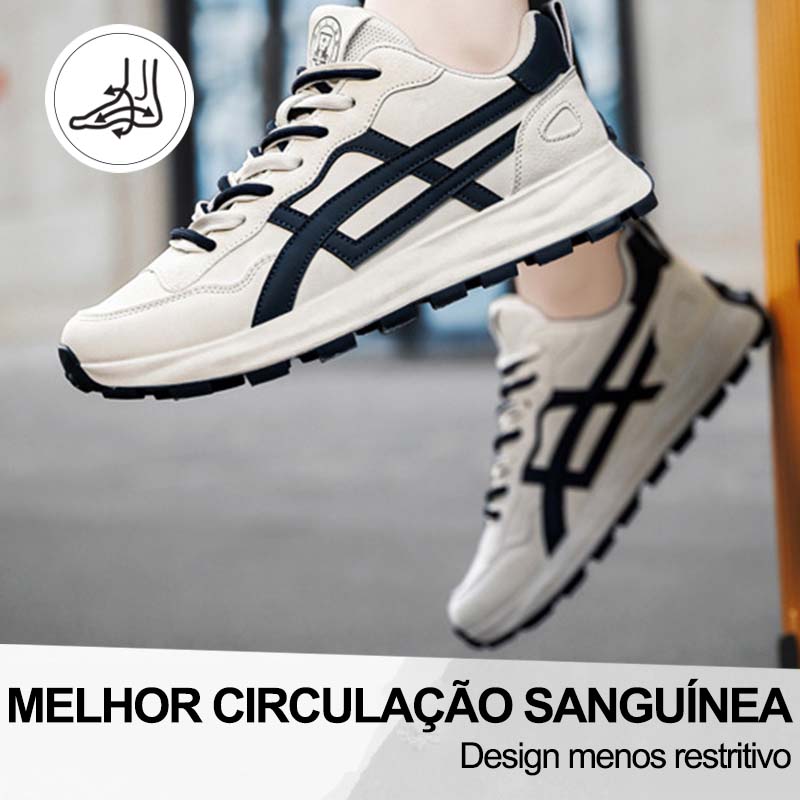 (🔥50% de desconto hoje - agarre!) Sapatos ortopédicos elegantes e premium 👞 - Design ergonómico para alívio da dor