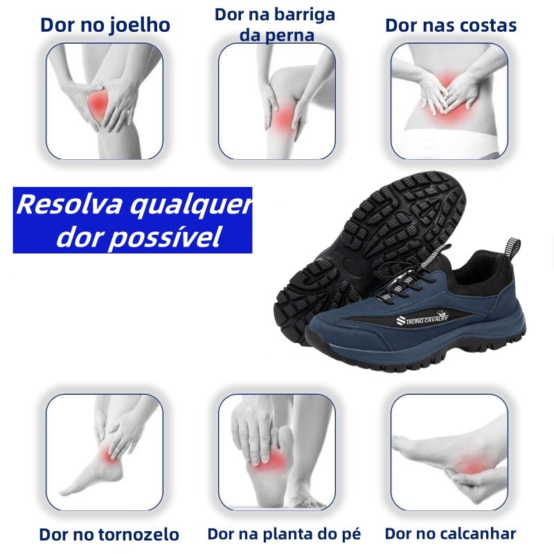 [⏰Desconto de 50% por tempo limitado - Não perca] Calçado ortopédico para caminhadas com design ergonómico - Alivia a dor facilmente 👞