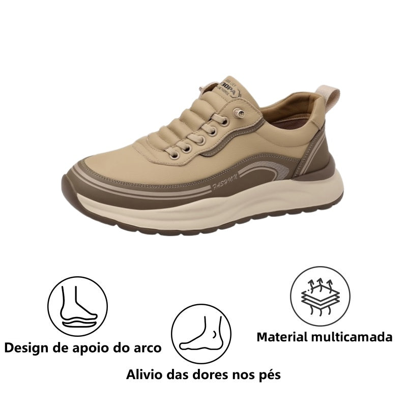 [⏰Desconto limitado de 50% - Enquanto durarem os estoques] Calçado ortopédico com design ergonômico - para aliviar dores nos pés, articulações, joelhos e costas👞