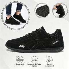 🔥 Oferta especial de hoje com 50% de desconto🎁Sapatos ortopédicos masculinos para caminhada ✅ Respiráveis e antiderrapantes - Diga adeus à dor nos pés e desfrute de conforto o dia todo!