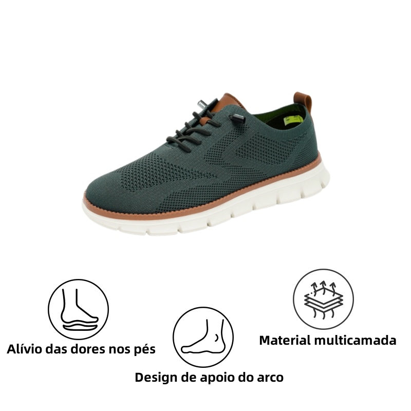 [⏰Desconto de 50% por tempo limitado - não perca] Sapatos ortopédicos com design ergonómico - Design sem a necessidade de amarrar as laces dos sapatoss👞