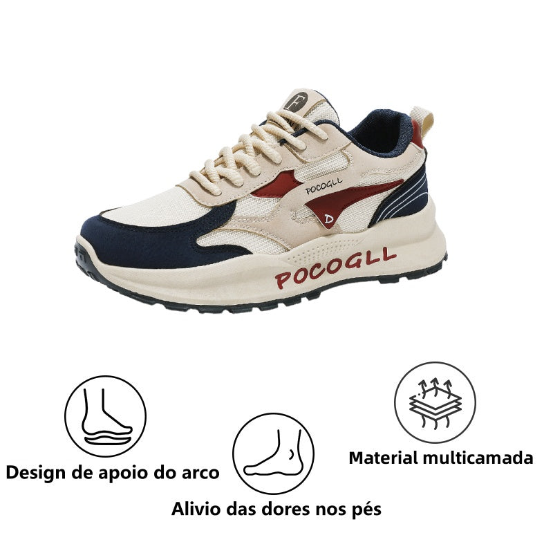 [⏰Desconto de 50% por tempo limitado - Não perca] Calçado ortopédico para caminhadas com design ergonómico - Alivia a dor facilmente 👞