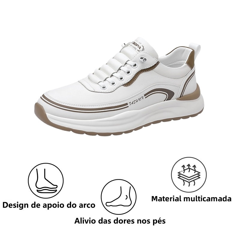 [⏰Desconto limitado de 50% - Enquanto durarem os estoques] Calçado ortopédico com design ergonômico - para aliviar dores nos pés, articulações, joelhos e costas👞
