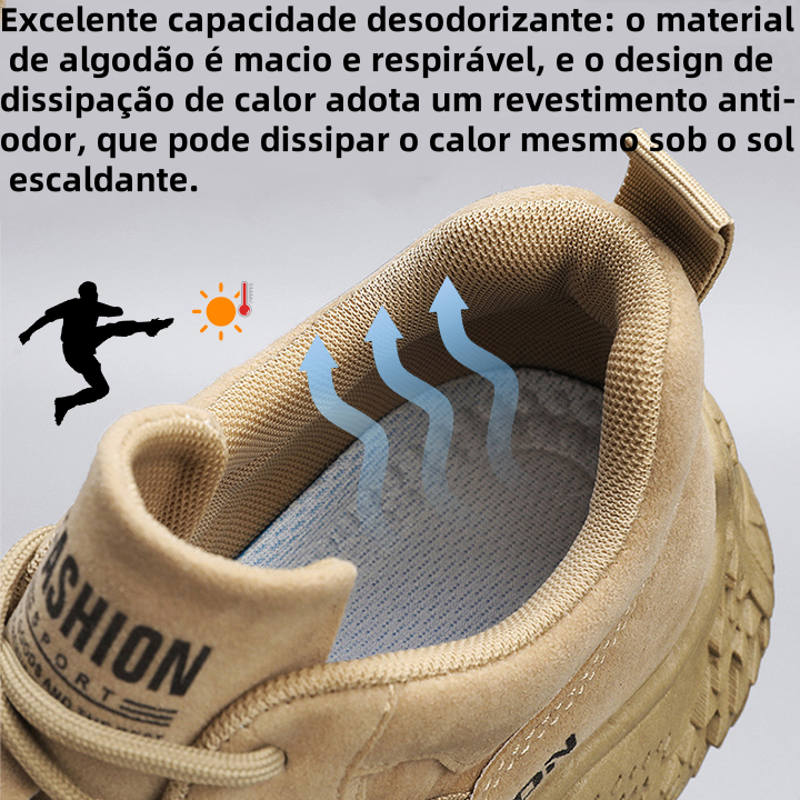 [⏰Desconto de 50% por tempo limitado - Não perca] Sapatos ortopédicos com design ergonómico - Couro premium + costurado à mão 👞