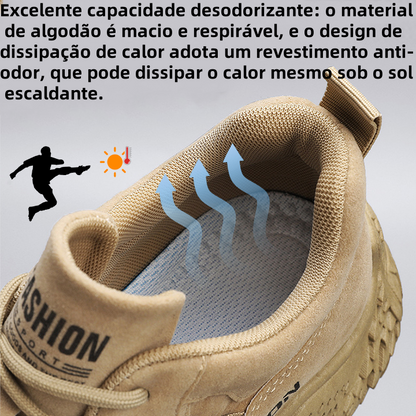 [⏰Desconto de 50% por tempo limitado - Não perca] Sapatos ortopédicos com design ergonómico - Couro premium + costurado à mão 👞