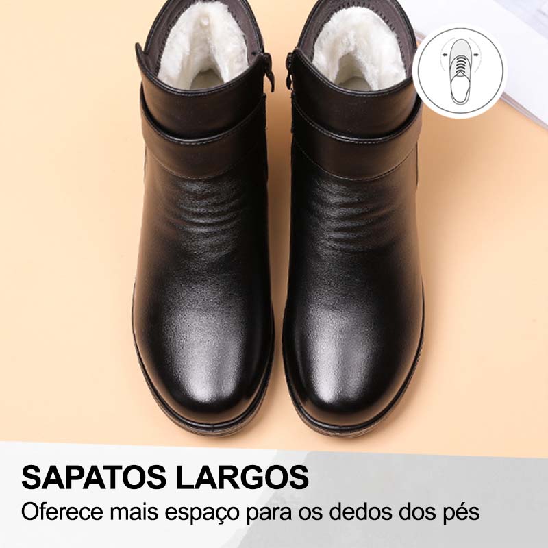(🔥50% de desconto hoje - agarre!) Sapatos ortopédicos elegantes e premium 👞 - Design ergonómico para alívio da dor