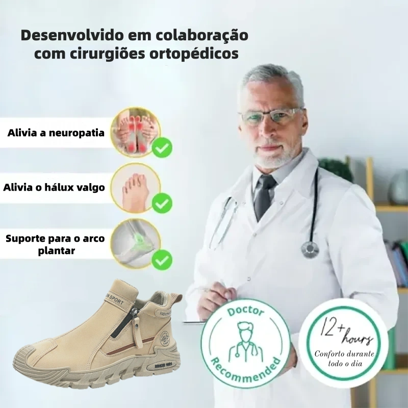 Biaotok® | Calçado ortopédico desportivo ergonómico, macio e confortável ✅ | Suporte para o arco do pé para aliviar o desconforto