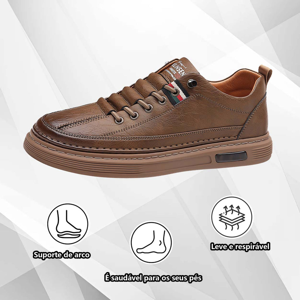 🔥50% de desconto hoje - compre estes sapatos ortopédicos elegantes e de alta qualidade👞 - ergonomicamente concebidos para o alívio da dor