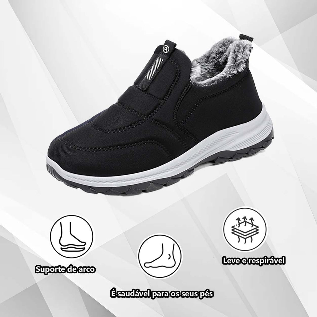 (🔥50% de desconto hoje - agarre!) Sapatos ortopédicos elegantes e premium 👞 - Design ergonómico para alívio da dor