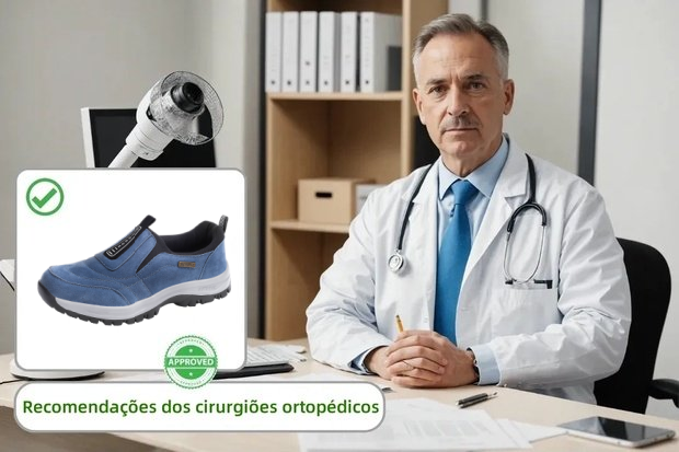 [⏰Desconto de 50% por tempo limitado - Não perca] Calçado ortopédico para caminhadas com design ergonómico - Alivia a dor facilmente 👞