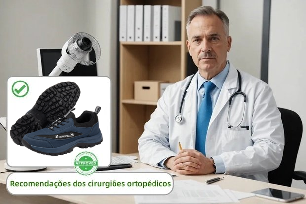 [⏰Desconto de 50% por tempo limitado - Não perca] Calçado ortopédico para caminhadas com design ergonómico - Alivia a dor facilmente 👞