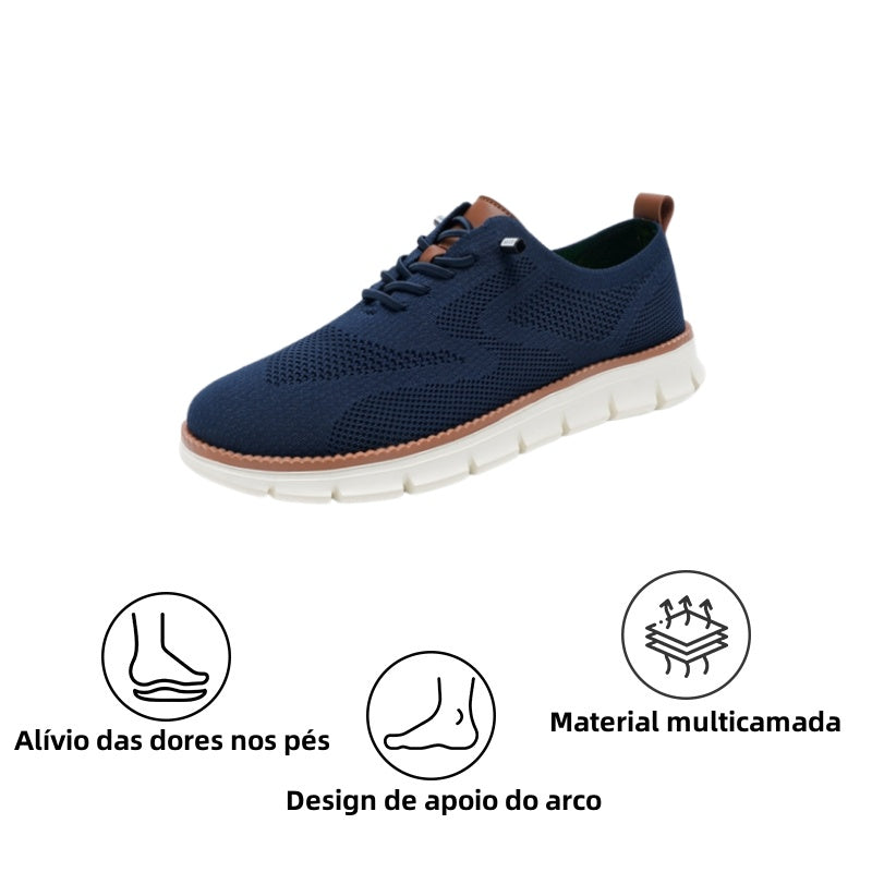 [⏰Desconto de 50% por tempo limitado - não perca] Sapatos ortopédicos com design ergonómico - Design sem a necessidade de amarrar as laces dos sapatoss👞