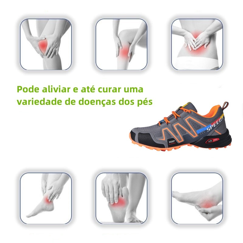 [⏰Desconto de 50% por tempo limitado - Não perca] Calçado ortopédico para caminhadas com design ergonómico - Alivia a dor facilmente 👞