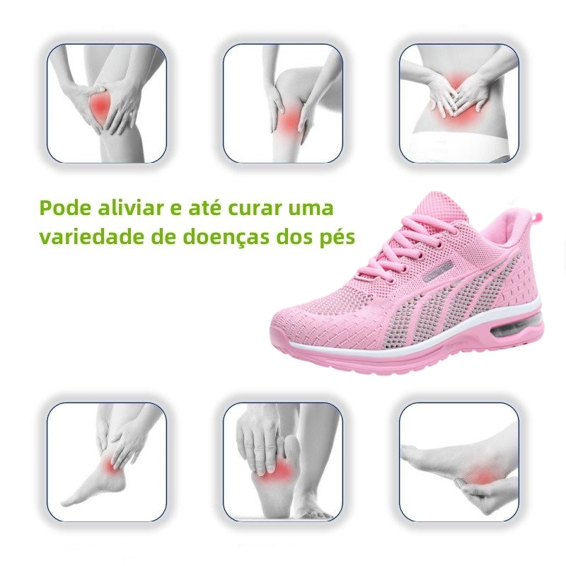Calçado ortopédico Biaotok®: Projetado ergonomicamente para aliviar dores nas costas, nos pés e nas articulações.