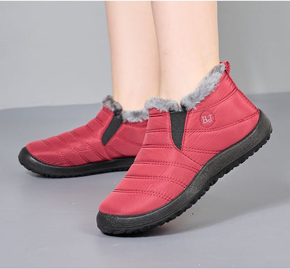 Botas ortopédicas de camurça italiana de luxo Biaotok®: Antiderrapantes e quentes, indispensáveis para a neve. 👍 Diga adeus à dor nos pés.