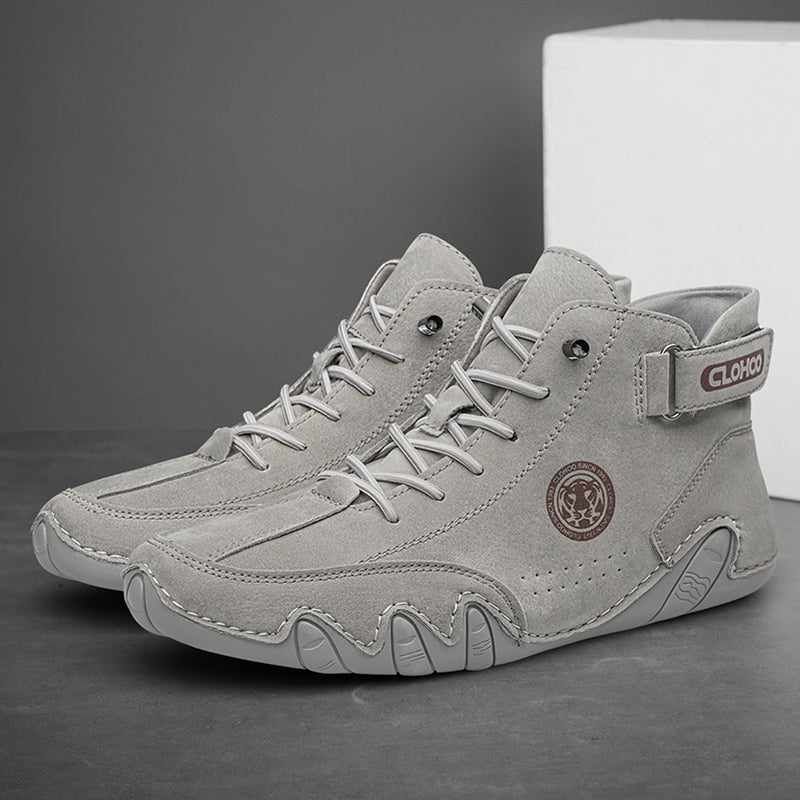 [⏰Desconto de 50% por tempo limitado - Não perca] Sapatos ortopédicos com design ergonómico - Couro premium + costurado à mão 👞