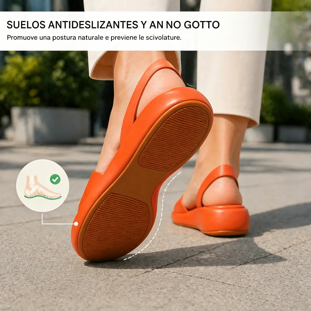 Sandálias ortopédicas – Sandálias confortáveis para mulheres | Suporte ergonômico