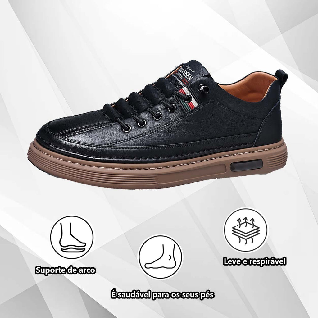 🔥50% de desconto hoje - compre estes sapatos ortopédicos elegantes e de alta qualidade👞 - ergonomicamente concebidos para o alívio da dor