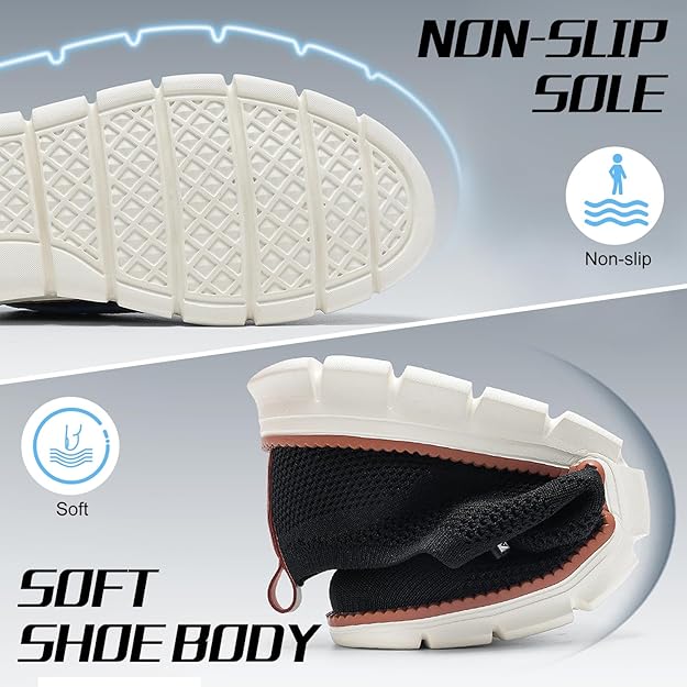 🔥50% de desconto hoje - não perca! | Calçado ortopédico ergonômico, macio e confortável para uso diário e esportes - ✅Suporte para o arco do pé facilita a caminhada