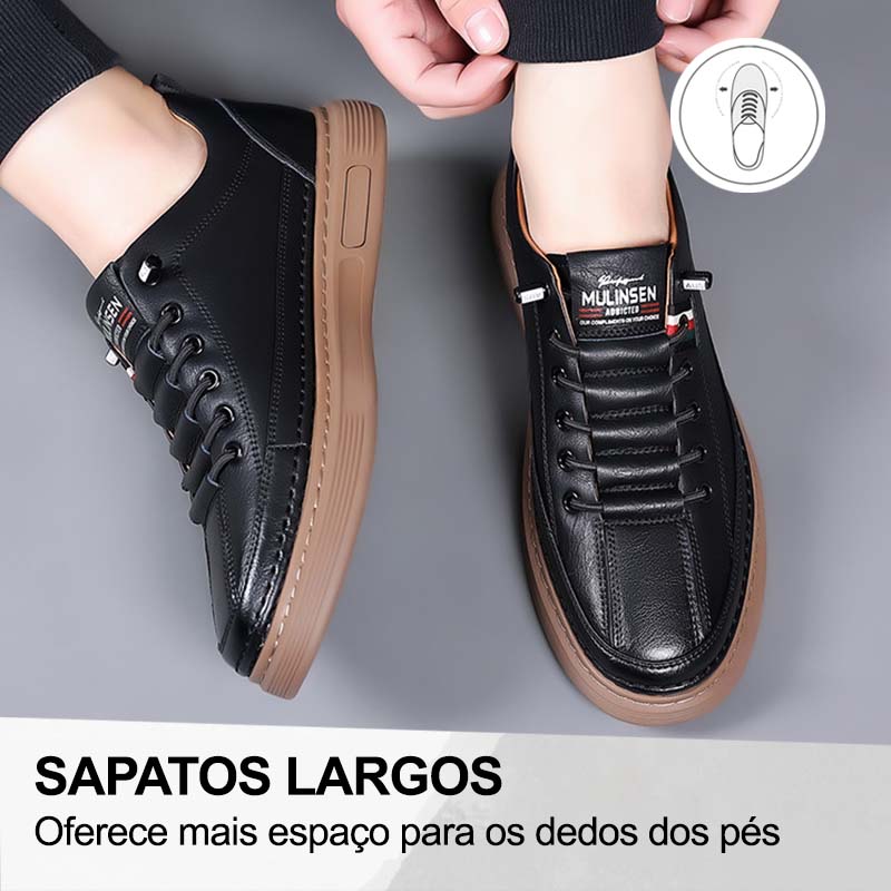 🔥50% de desconto hoje - compre estes sapatos ortopédicos elegantes e de alta qualidade👞 - ergonomicamente concebidos para o alívio da dor