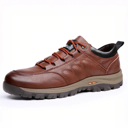 (🎁Oferta por tempo limitado) Sapatos de couro de vitelo italiano macios e confortáveis 🐂 Costurados à mão, impermeáveis e antiderrapantes ✅ Suporte para o arco do pé: caminhada confortável