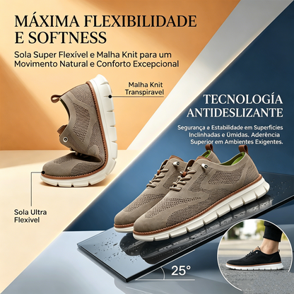 🔥50% de desconto hoje - não perca! | Calçado ortopédico ergonômico, macio e confortável para uso diário e esportes - ✅Suporte para o arco do pé facilita a caminhada